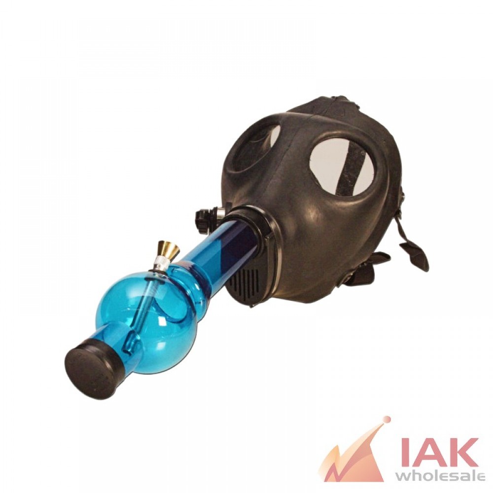 Gas Mask Water Pipe Full Set - Black Box