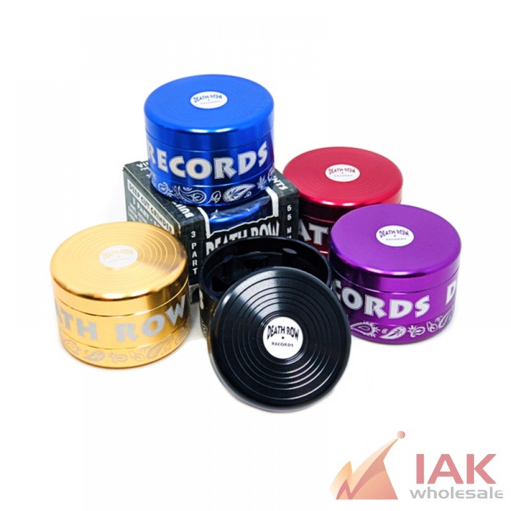 Death Row Records Deep Cut Blunt Grinder 55mm 3 Part