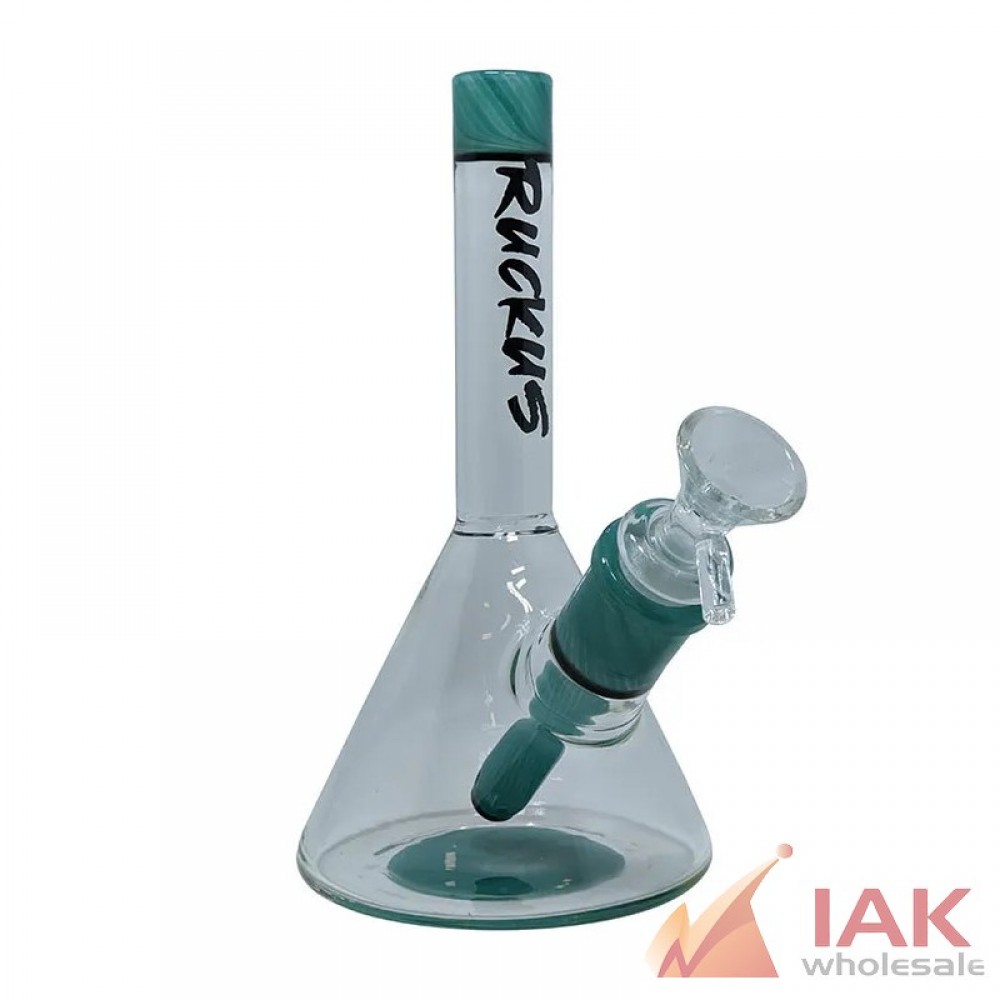 Ruckus 7" Assorted US Color Beaker Water Pipe with 14M Bowl