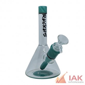 Ruckus 7" Assorted Us Color Beaker Water Pipe With 14m Bowl