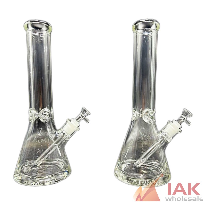 Clear Medium Thick Beaker Water Pipe