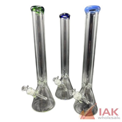 Tall Color Ring Beaker Water Pipe