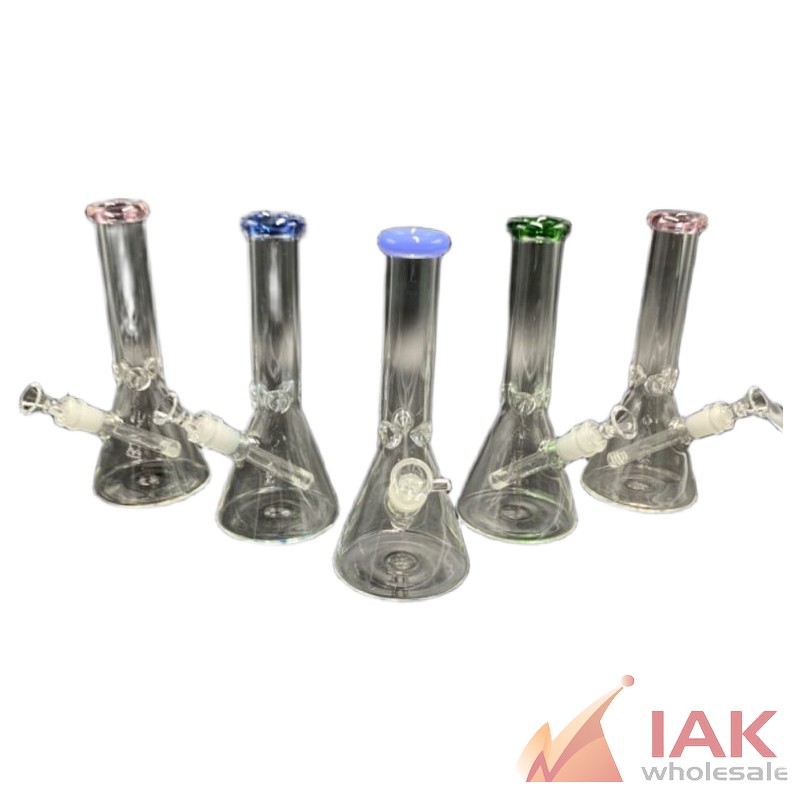 Large Crystal Clear Beaker Water Pipe