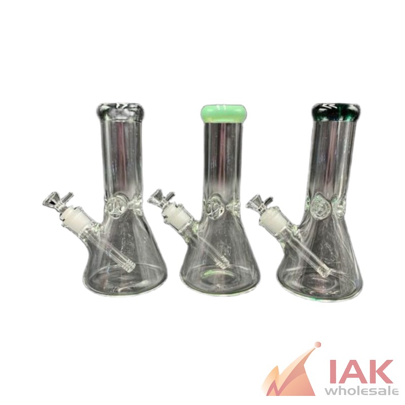 10" Clear Beaker Water Pipe