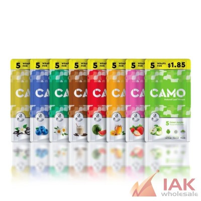 Camo Natural Wraps 5/$1.85 10 Count Display