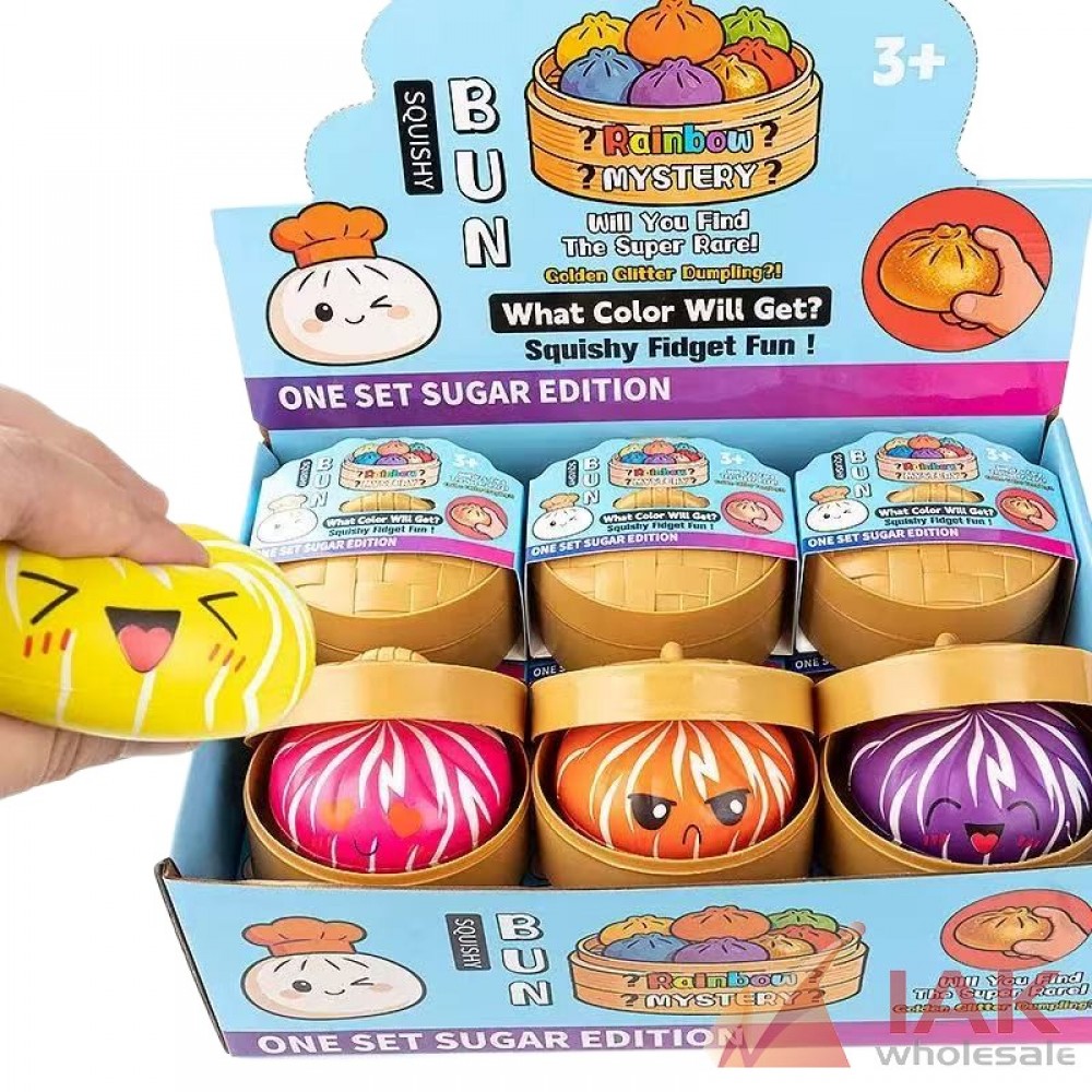 Squishy Mystery Box Bun 12CT