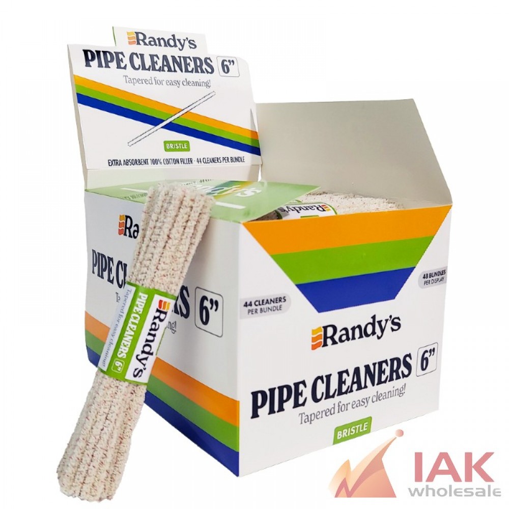 Randy’s Bristle Pipe Cleaners 48CT Display