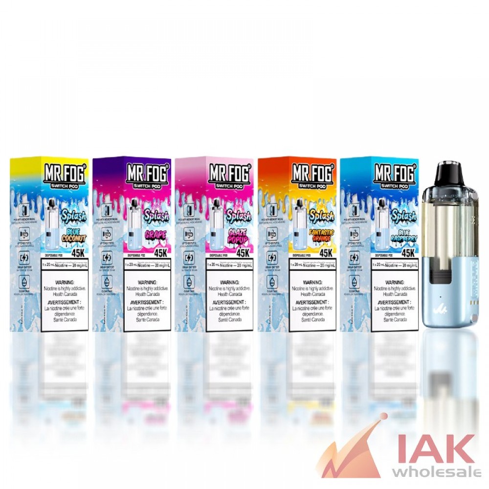 MR FOG Switch Pod Refill Splash Edition 45K 95ML 5CT