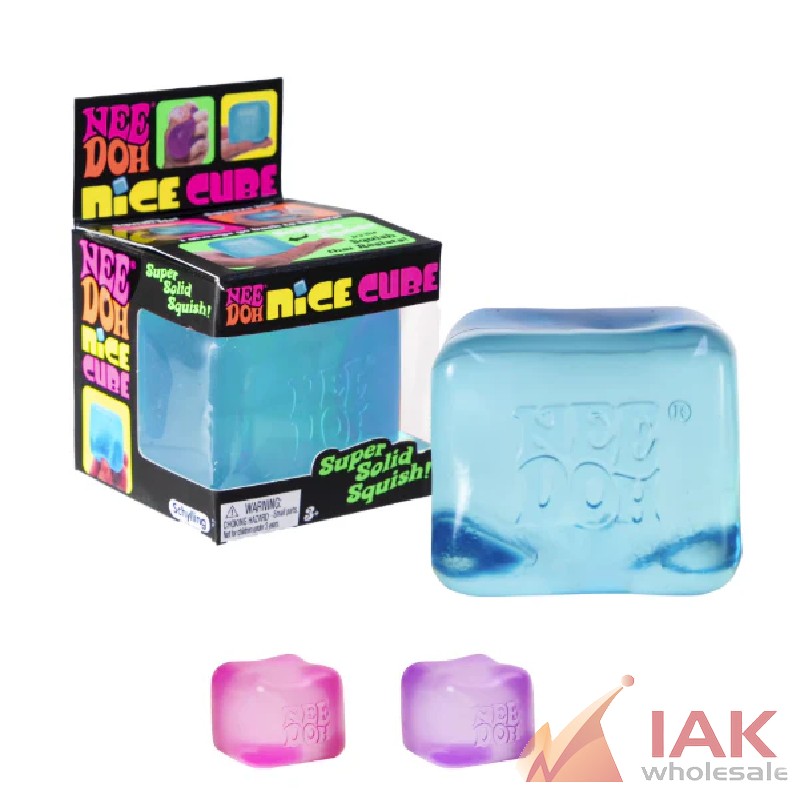 NeeDoh Nice Cube Large Squishy Toy 12CT