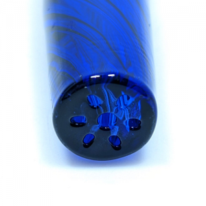 Dogg lbs 7" Twisted Spoon Hand Pipe - Blue