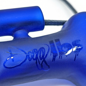 Dogg lbs 3" Mini Dogg Bone Hand Pipe Necklace - Blue