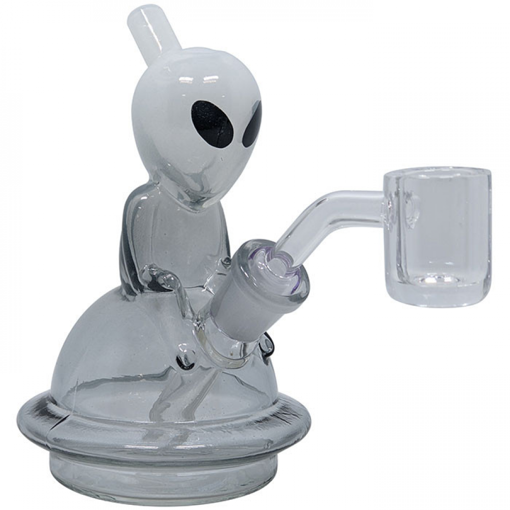 5.3" UFO Alien Water Pipe with 14M Banger