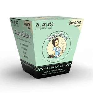 Blazy Susan Green Shorty Pre-Rolled Cones 53MM 12PK 21CT