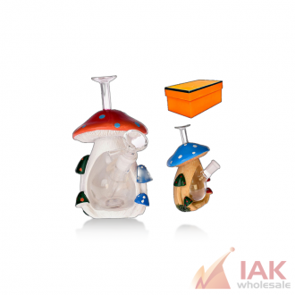 6in Big Mushroom Led Water Pipe 14f Ftwat0831
