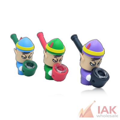 4in Silicone Elf Hand Pipe Fthan0616