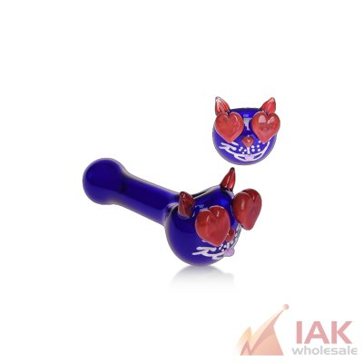 4in Love Eye Cat Hand Pipe Fthan0713