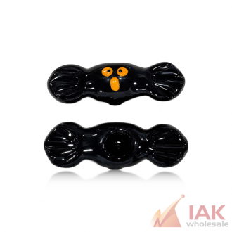 4in Ghost Candy Hand Pipe Fthan0794