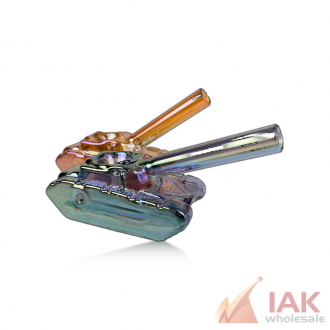 4in Electro Plated Tank Hand Pipe Fthan0506