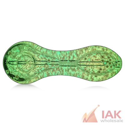 5in Glycerin Glow In The Dark Spoon Hand Pipe Fthan0232