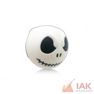 4.7in Silicone Smile Skelly Hand Pipe Fthan0781