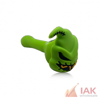 4.7in Silicone Smile Goblin Hand Pipe Fthan0782