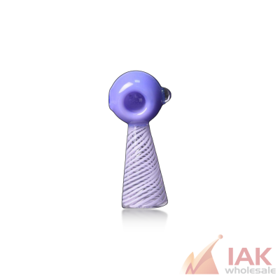 4in Silk Color Wide Handle Spoon Hand Pipe Fthan0688