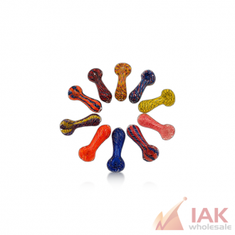 3in Latachino Art Hand Pipe Hshan0003