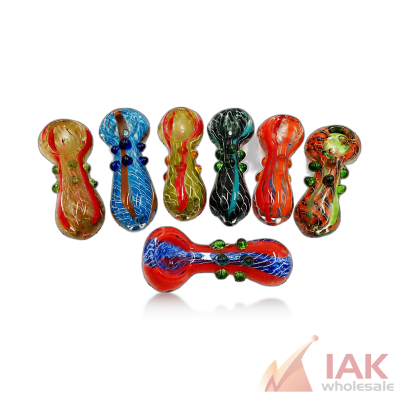 3in Latachino Art Dot Work Hand Pipe Hshan0001