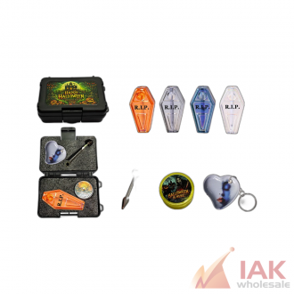 Halloween Coffin Hand Pipe Box Set