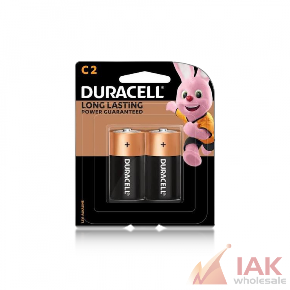 Duracell C Battery 2PK 8CT