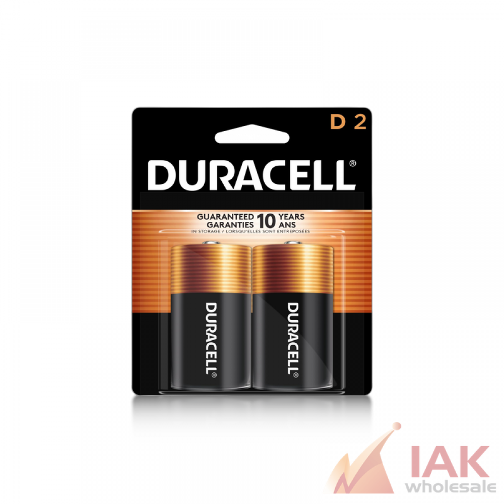 Duracell D Battery 2PK 6CT