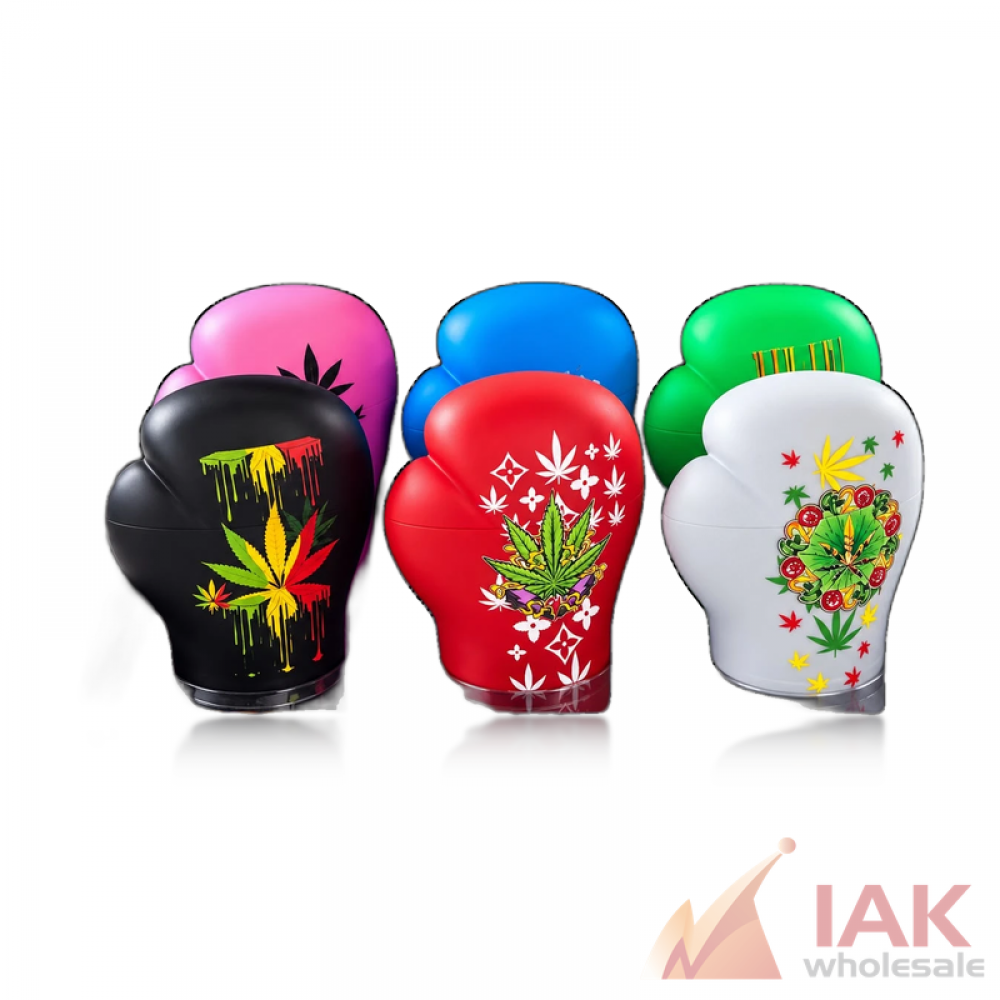 55mm 3PT Boxing Gloves Grinder Assorted 6CT