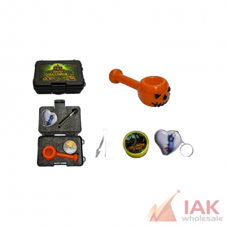 Halloween Pumpkin Hand Pipe Box Set
