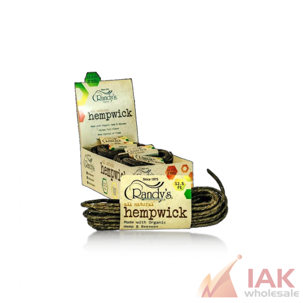 Randy'S Large 12.5' Bundle Of Hemp Wick 20CT