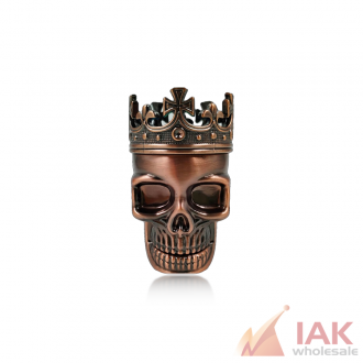 Click It Skull Printed Metal Grinder Mg-024 6ct