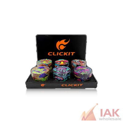 Click It Skull Grinder Mixed Color Mg-004 6CT
