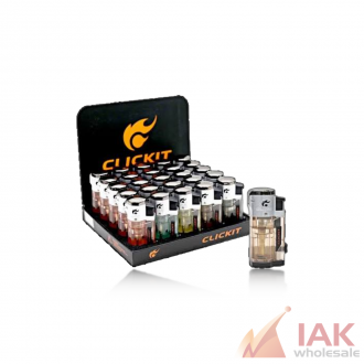 Click It Triple Torch W/cigar Punch Gh-10871 25ct