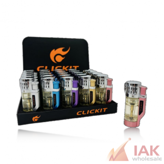 Click It Led-matte Color Triple Torch Gh-10897 25ct
