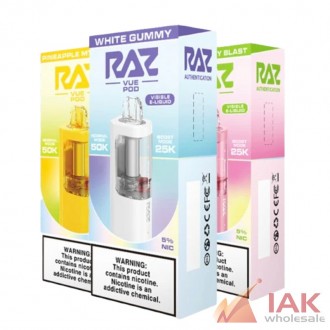 Geekvape Raz Vue 50k Pod 65ml 5ct Display – Replacement Pod System