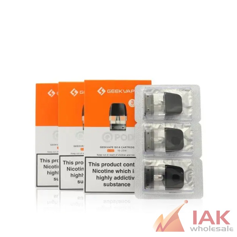 Geekvape Q Series Pods 3PK – Refillable Replacement Pods for Digi Q Devices