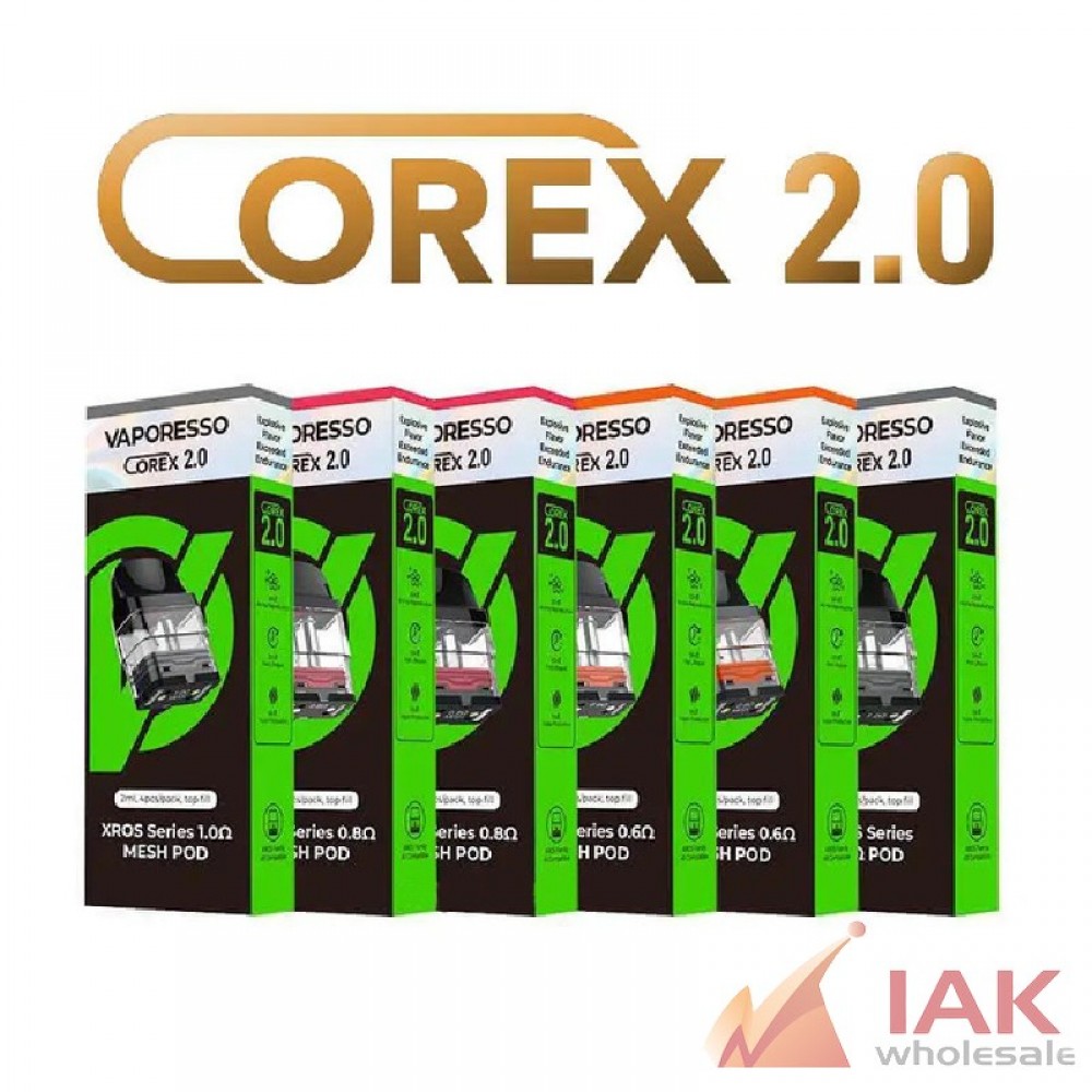 Vaporesso XROS Series Replacement Pods COREX 3.0 – Refillable Pod Cartridges