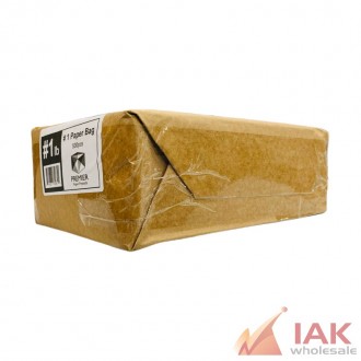 Premier Plastic Brown Bag 1lb 500ct