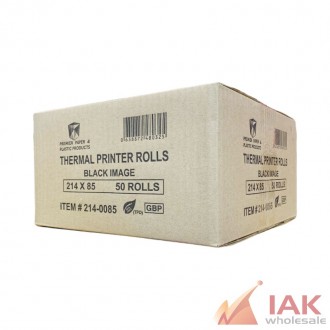 *thermal Receipt Paper 214-0085 50ct*