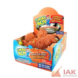 Chore Boy Copper Scrubbers 36ct Display