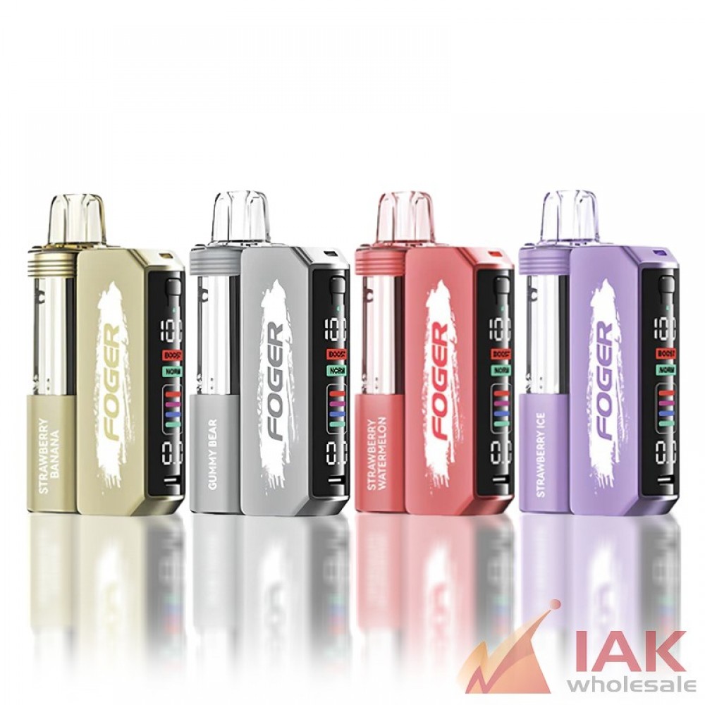 Foger Switch Pro 30K Kit 95ML 5CT Display – Modular Rechargeable Vape System