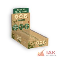 *OCB - BAMBOO ROLLING PAPERS 1 1/4 24CT*