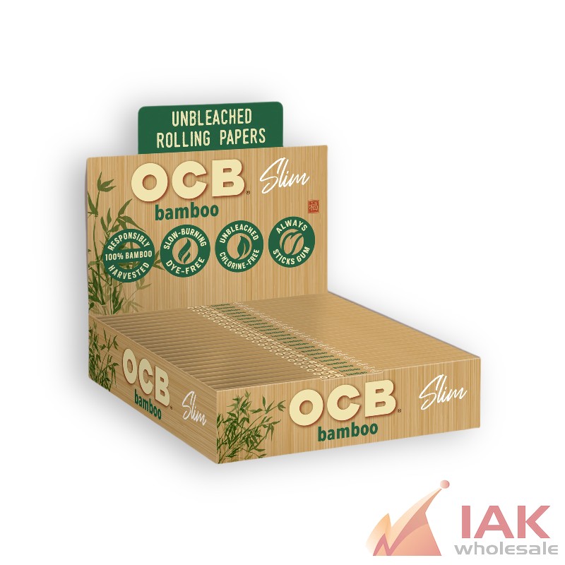 *OCB - BAMBOO ROLLING PAPERS SLIM 24CT*