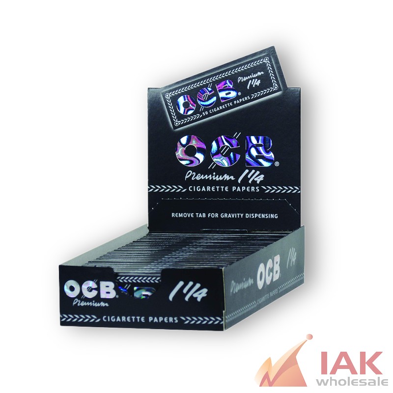 *OCB - PREMIUM ROLLING PAPERS 1 1/4 24CT*