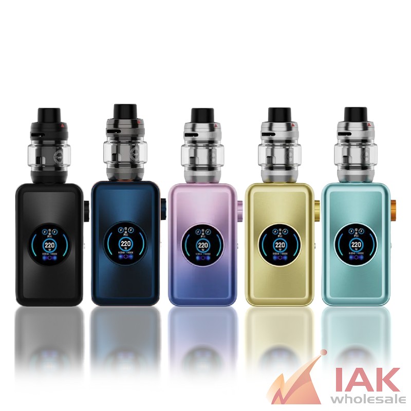 Vaporesso Gen Max 220W Kit – Dual Battery Box Mod with Sub-Ohm Tank
