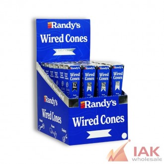 *randy's - 1 1/4 Wired Cones 3pk 24ct*